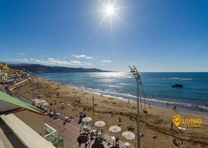 Apartament Living Canteras Homes - Modern Oceanfront *