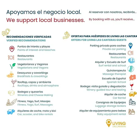 Living Canteras Homes - Modern Oceanfront Apartment