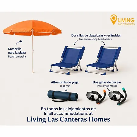 Apartment Living Canteras Homes - Modern Oceanfront Las Palmas de Gran Canaria
